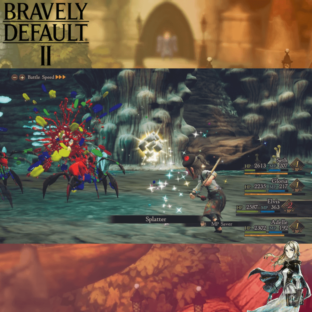 แผ่นเกม Nintendo Switch Bravely Default II Zone Asia / ภาษาอังกฤษ